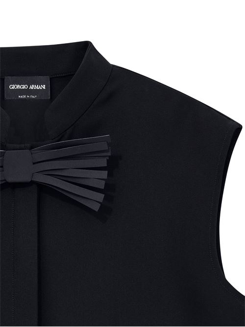 Gilet con fiocco GIORGIO ARMANI | GW004031TE16469UC001